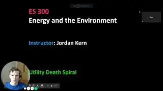 ES 300 - Utility Death Spiral - Increasing Retail Prices, Falling Cost of Renewables