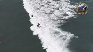 Chicama Surf Camp Drone Long Boarder Day  18-10-2025 Video | My Surf Camp Peru