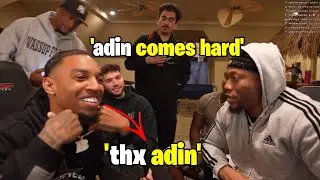 Zias & Blou Shy Friend Glazes Adin Ross In Hopes For A Free Chain...
