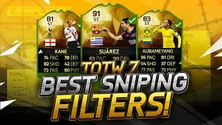 FIFA 16: TOTW 7 - BEST SNIPING FILTERS (MAKE PROFIT)