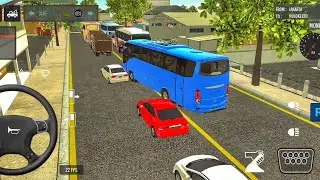 Indonesia Bus Simulator 2025: Real Java Island Driving 🚍🌴- Android Gameplay