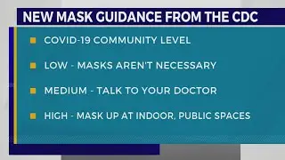 New mask guidance from the CDC