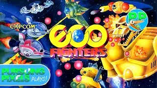 GORGEOUS Pixel Art Twin Stick Arcade Shoot 'em Up from Capcom // Let's Play Eco Fighters