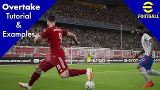 eFootball 2022 Overtake Tutorial & Examples - Easy Feint for Beginners!!!