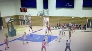 Top German prospect Ivan Kharchenkov(FC Bayern Munich) 3pter