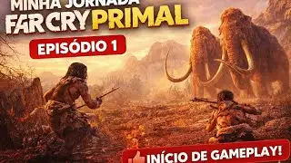 voltamos no tempo para 10.000 ac 😱☠️ inicio da serie [ FAR CRY PRIMAL ] domamos nosso primeiro lobo