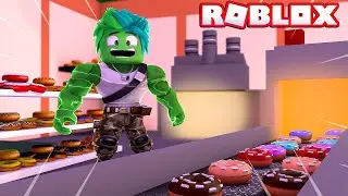 CREO MI PROPIA FÁBRICA DE DONAS 🍩 EN ROBLOX