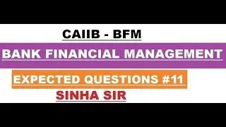 CAIIB BFM Expected Question Part 11
