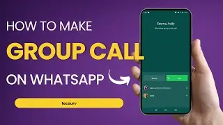 How to Make a Group Call on WhatsApp | Conference Call in WhatsApp | Group Calling iPhone
