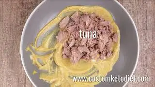 Keto Curry Spiked Tuna and Avocado Salad | Easy Low-Carb Recipe