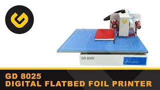 GD 8025 - Digital Flatbed Foil Printer