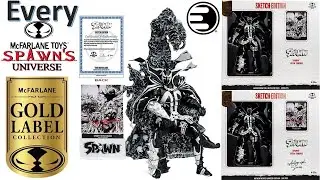 *see newer video* Every McFarlane Toys Spawn Universe Comparison List Action Figures  Page Punchers