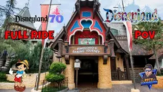 DISNEYLAND'S PINOCCHIO'S DARING JOURNEY POV RIDE #pov