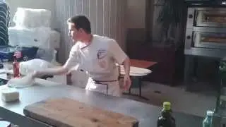 Dan Leicu Pizza Freestyle Show World Champion