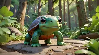 Tina Turtle Follows the Path | Adventure & Direction Song for Kids | Rhymes and Baby Learning Fun