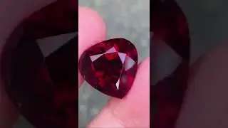 Red Rubellite Tourmaline from Mozambique Weight: 16 carats