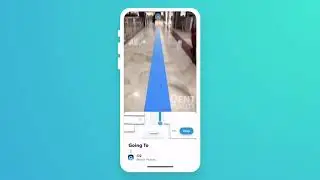 Indoor AR navigation for malls, airports and retail stores