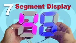 Превращаем крошечное в большое: моя сборка RGB-дисплея с 7 сегментами