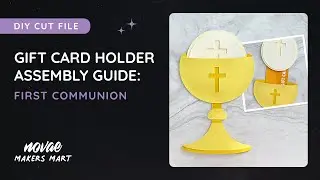 First Communion Gift Card Holder | DIY First Communion Card