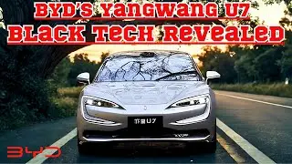 Luxury Meets Black Tech: Inside the BYD Yangwang U7
