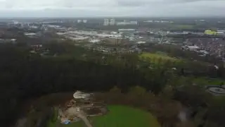 Stockport footage straight from the drone, 4k