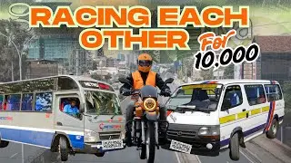 Racing Each Other Using Public Transport For KSH 10,000