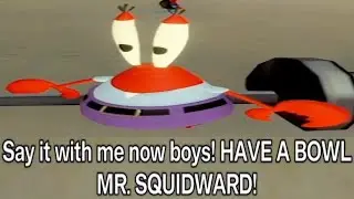 Mr Krabs' new shipment of bowls (AI Sponge Rehydrated Clip)