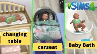 HOW TO MAKE BABY FURNITURE FUNCTIONAL | SIMS 4