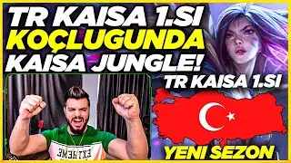 KAİSA JUNGLE OYNUYORUM AMA KAİSA 1.SİNİN KOÇLUĞUNDA | @Adro | Elayja - Kaisa