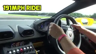 191mph Huracan Spyder ride at Vmax Hypermax V!
