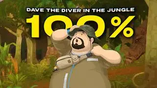 I COMPLETED DAVE THE DIVER: DREDGE (DAVE THE DIVER IN THE JUNGLE) 100%