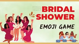 Emoji Game Fun for Bridal Shower! Can You Decode the Wedding-Themed Emojis?