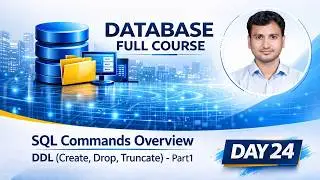 SQL DDL Commands Full Explanation with Examples | Beginner to Pro