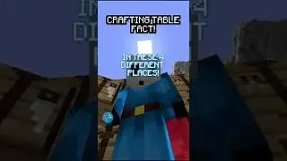 CRAFTING TABLES SPAWN NATURALLY WHERE?
