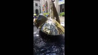 Kanawha County Public Library Fountain