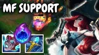 STOMPING AS MISS FORTUNE SUPPORT! (PERFECT KDA)