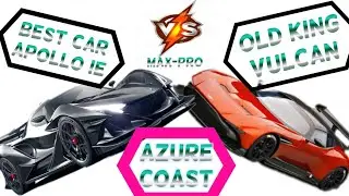 Asphalt 8 - Best Car Apollo vs old king Vulcan - Azure Coast - MAX-PRO
