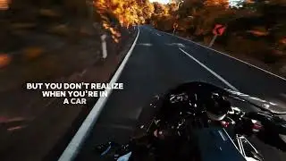 how it feels to ride a motorcycle