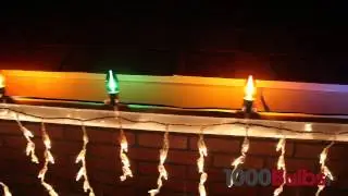 Opaque White C9 Christmas Light Bulbs