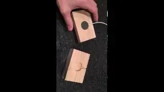 Dock Apple watch wood and marble Made in France - Bois de Cerf