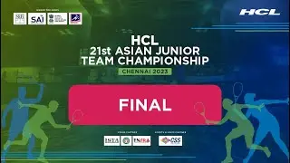 Glass Court - FINALS - HCL 21st Asian Junior Team Championship 2023