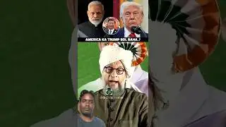 America Ka Trump | Br. Asaduddin OwaisiBest Reply On Narendra Modi BJP | AIMIM | @NHOfficial-5