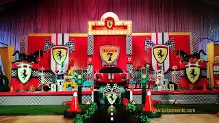Grand Prix Ferrari Race Car Birthday Party ideas in Pakistan