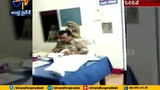 Watch | Pilibhit uttar pradesh police inspector monkey sitting shoulder