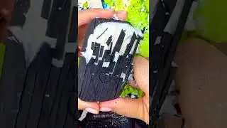 Dry painted soap cubes cutting#shorts @asmrbomba