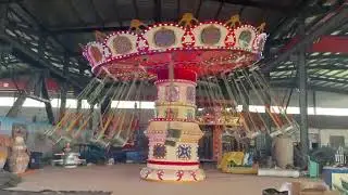 Manufacturer Luxury Flying Chair Playground Swing 24-Person Outdoor for Adventure Parks Swing Ride