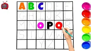 Kids Ne Trace Kiya A to Z 🖍️🎉 | Colorful ABC Tracing for Kids | Fun Learning | Tracing A to Z🔠🎯