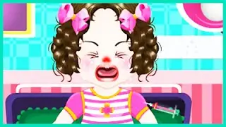 Doctor Games for Children - Baby Girl Got Flu | Kids Games