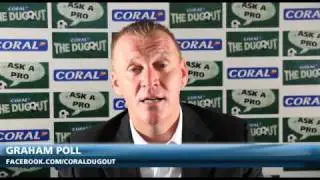 What's worse: 3 Yellow Cards or Lampard's disallowed goal? Graham Poll on Ask a Pro at Coral Dugout