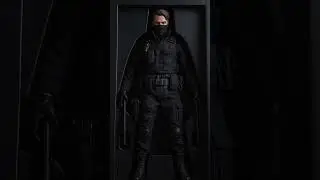 Unboxing the Ultimate Black Ninja Action Figure | Stealth Warrior Collectible Review!